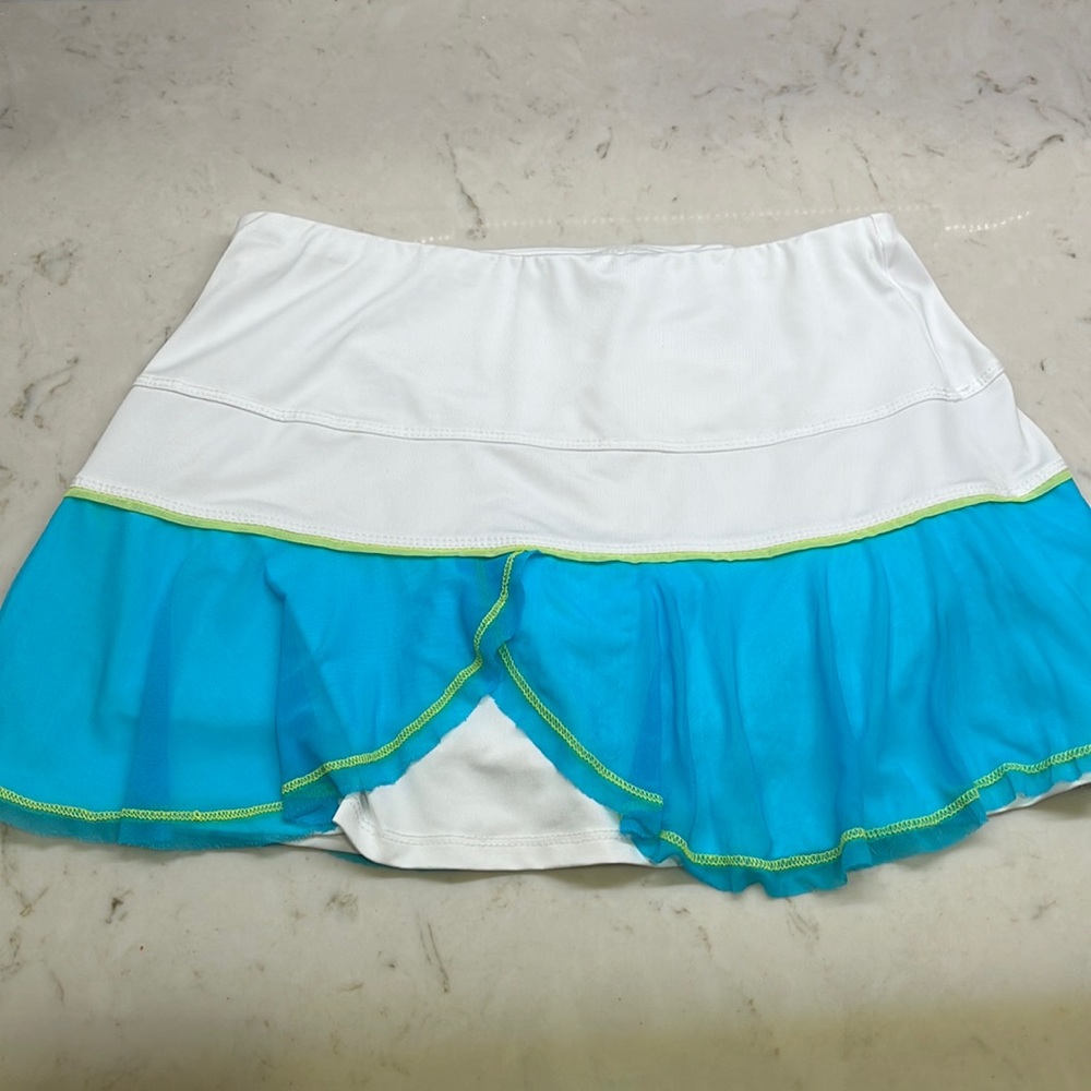 Lucky in love tennis skirt